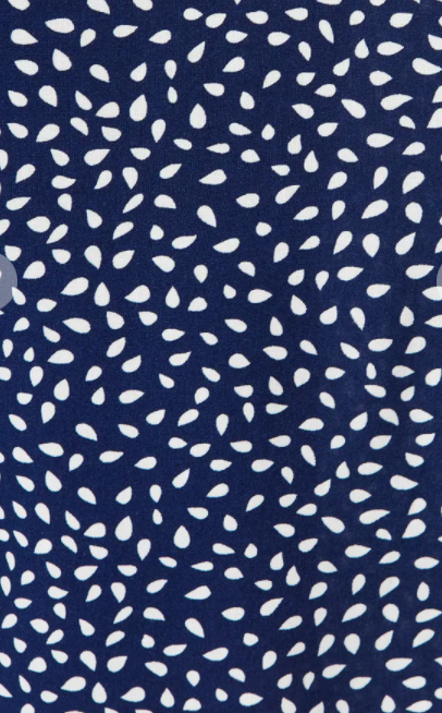 Navy with White Speckle