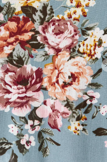 Black Multi Floral