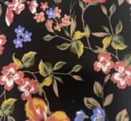 Black Multi Floral