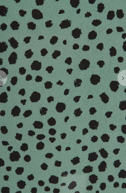 Dusty Green With Black Speckle