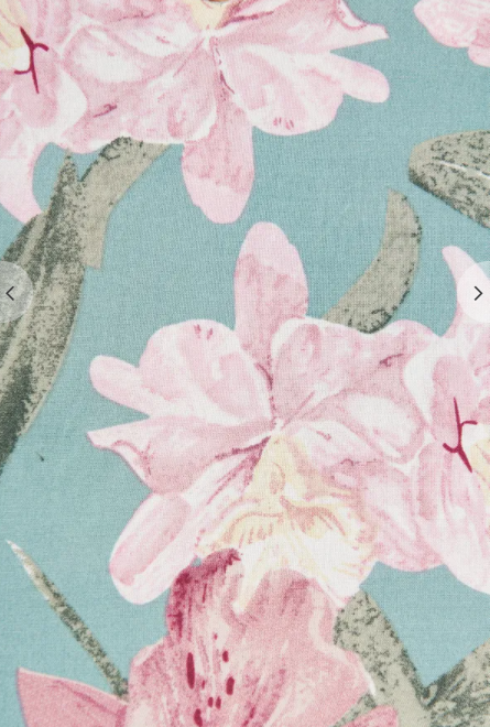 Dusty Teal Floral
