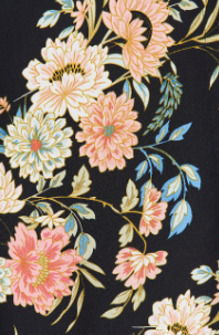 Black Floral