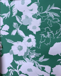 Teal Floral