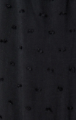 Black Swiss Dot Rayon