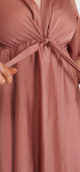 Dusty Rose Satin Polyester