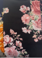 Black & Pink Floral