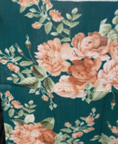 Teal & Coral Floral