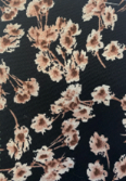 Black with Brown Floral
