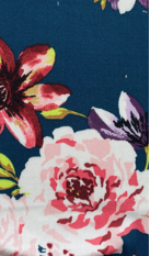 Teal Floral
