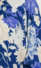Blue & White Floral