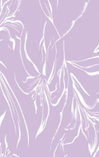 Lilac with White Floral