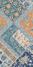 Navy & Blue Tile