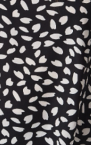 Black With White Leaf
