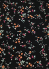 Black Ditsy Multi Floral