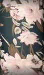 Emerald with Blush Floral