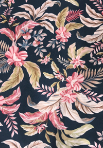 Navy with Blush Floral