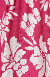 Magenta with White Floral