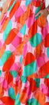 Pink with Green Graphic Print