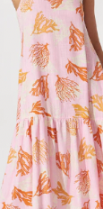 Pink With Orange Print