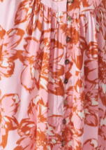 Pink With Red Floral