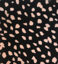 Black with Blush Speckle