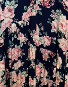 Navy with Pink Floral