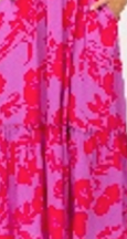 Purple with Hot Pink Floral