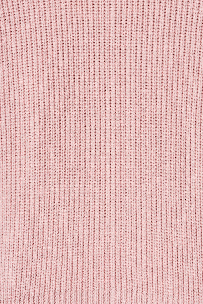 Mamizu Knit In Blush Wool Blend - fabric