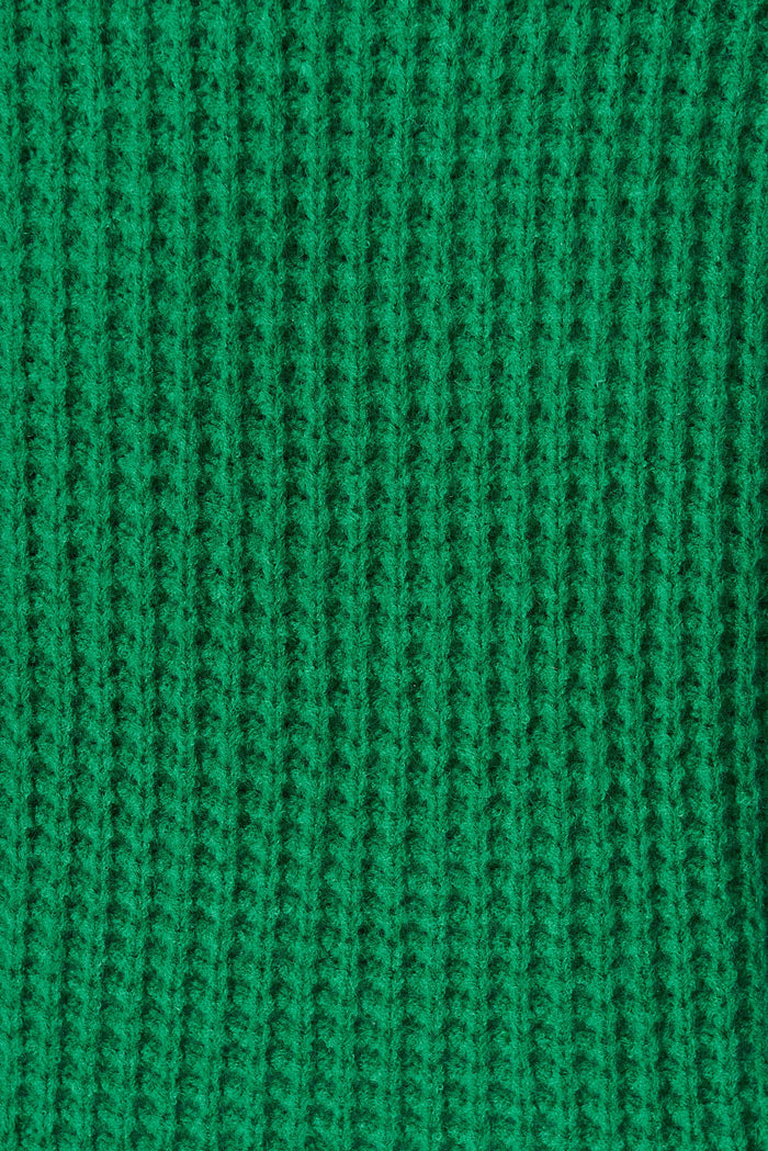 Sardinia Knit In Green Wool Blend - fabric
