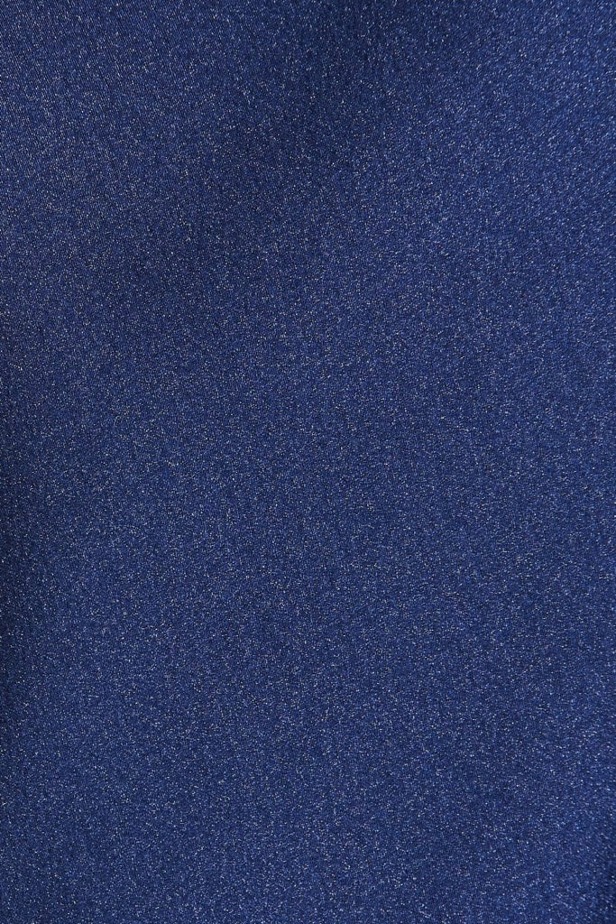 Brylie Dress In Navy Satin - St Frock (Dev)