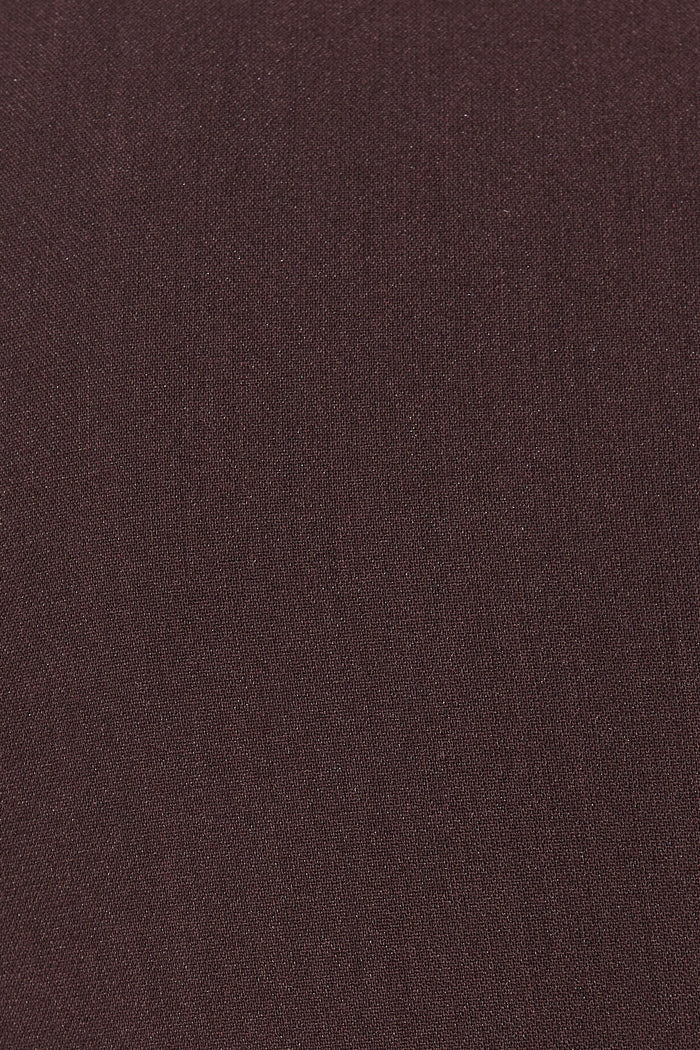 Nataly Blazer In Chocolate Brown - Fabric