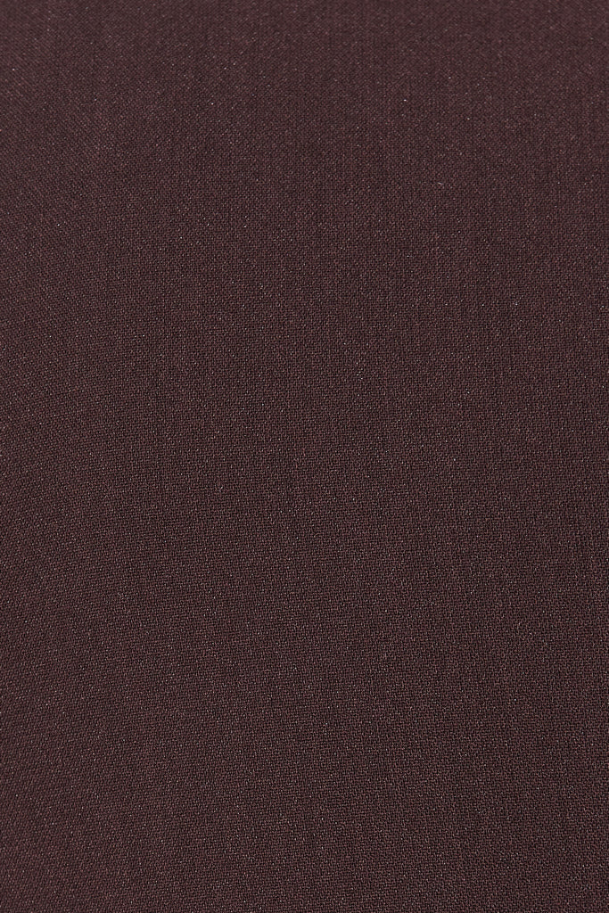 Nataly Blazer In Chocolate Brown - Fabric