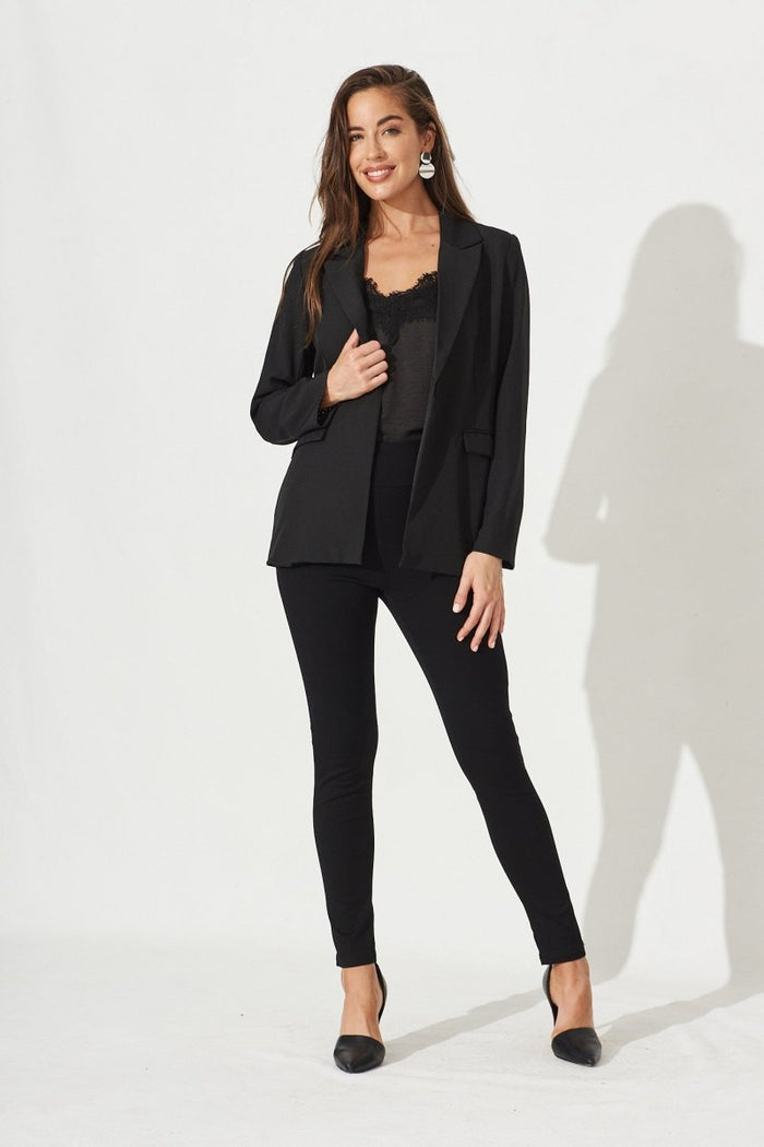 Classica Pants In Black - St Frock (Dev)
