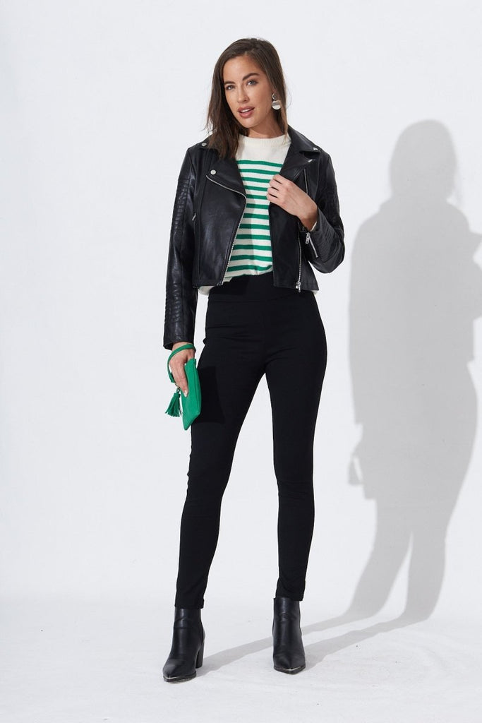 Classica Pants In Black - St Frock (Dev)
