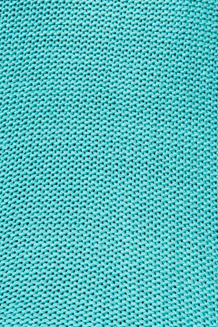 Hayley Knit In Green Cotton - Fabric