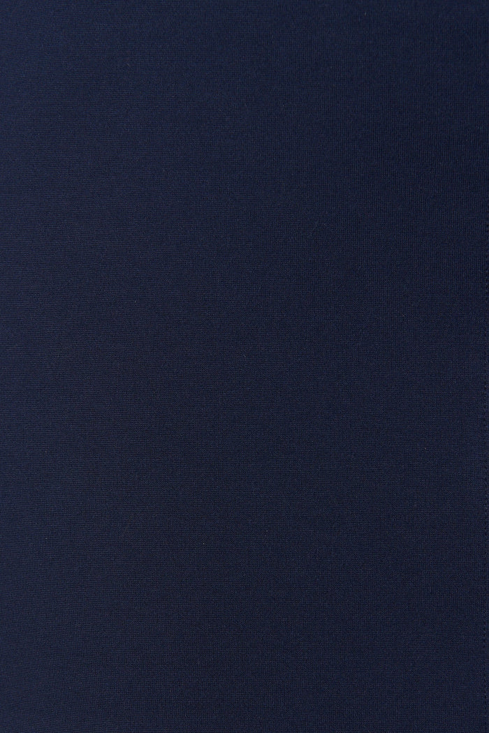 Workflow Stretch Pencil Skirt In Navy - Fabric