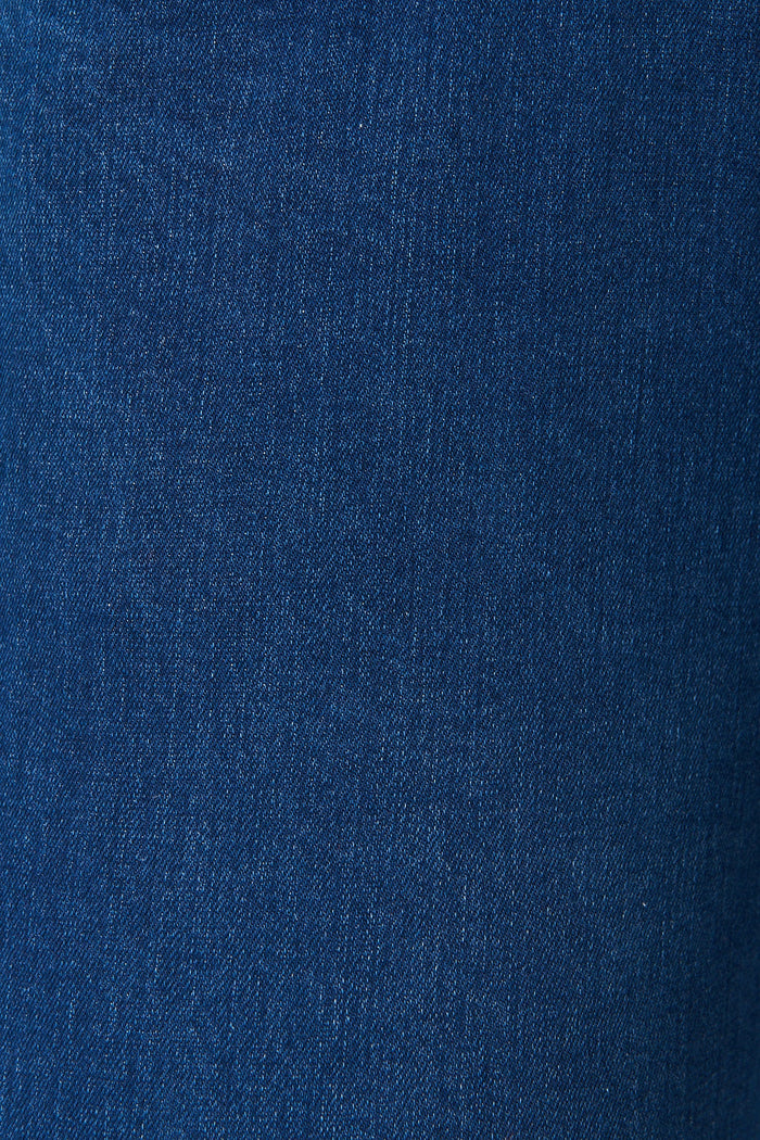 Kingston Denim Joggers in Blue - Fabric
