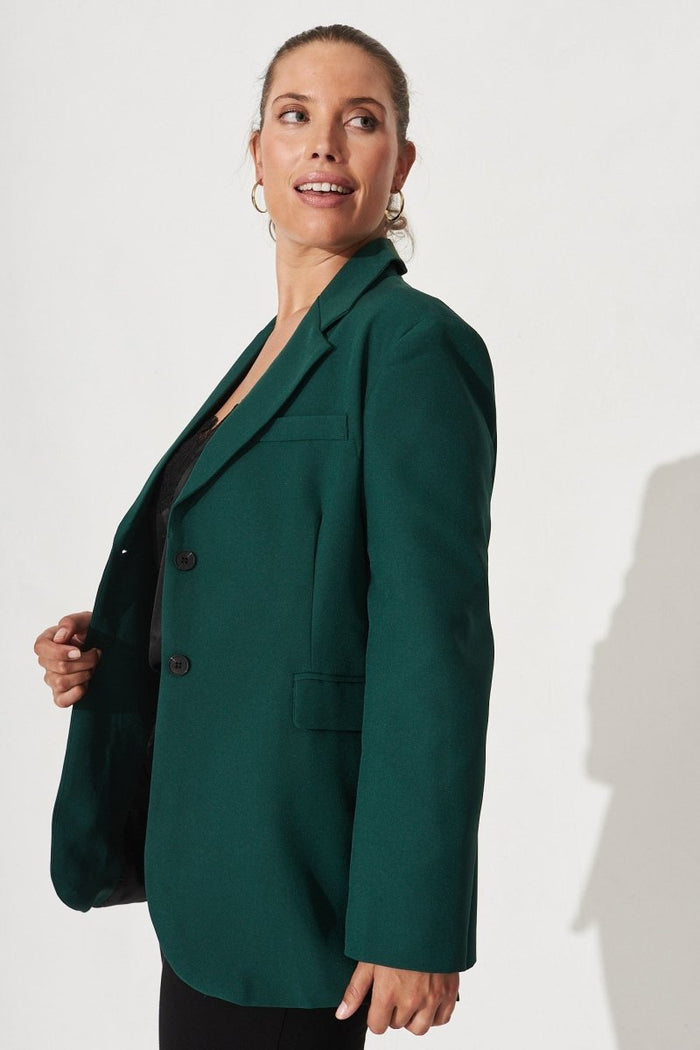 Bobbi Blazer In Green - St Frock (Dev)
