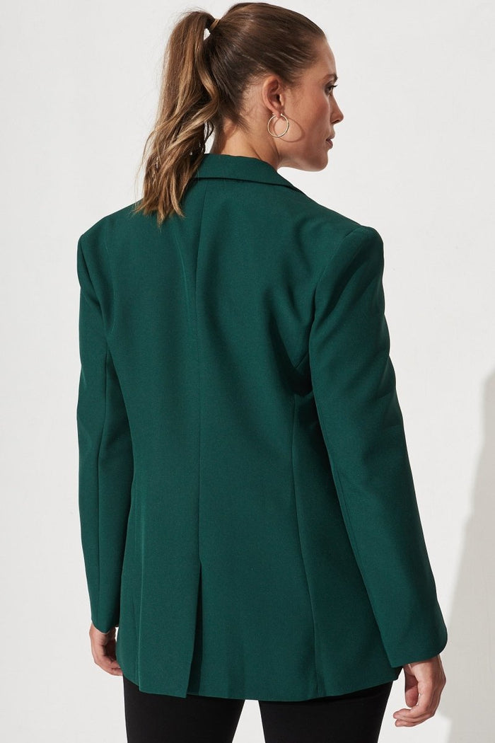 Bobbi Blazer In Green - St Frock (Dev)