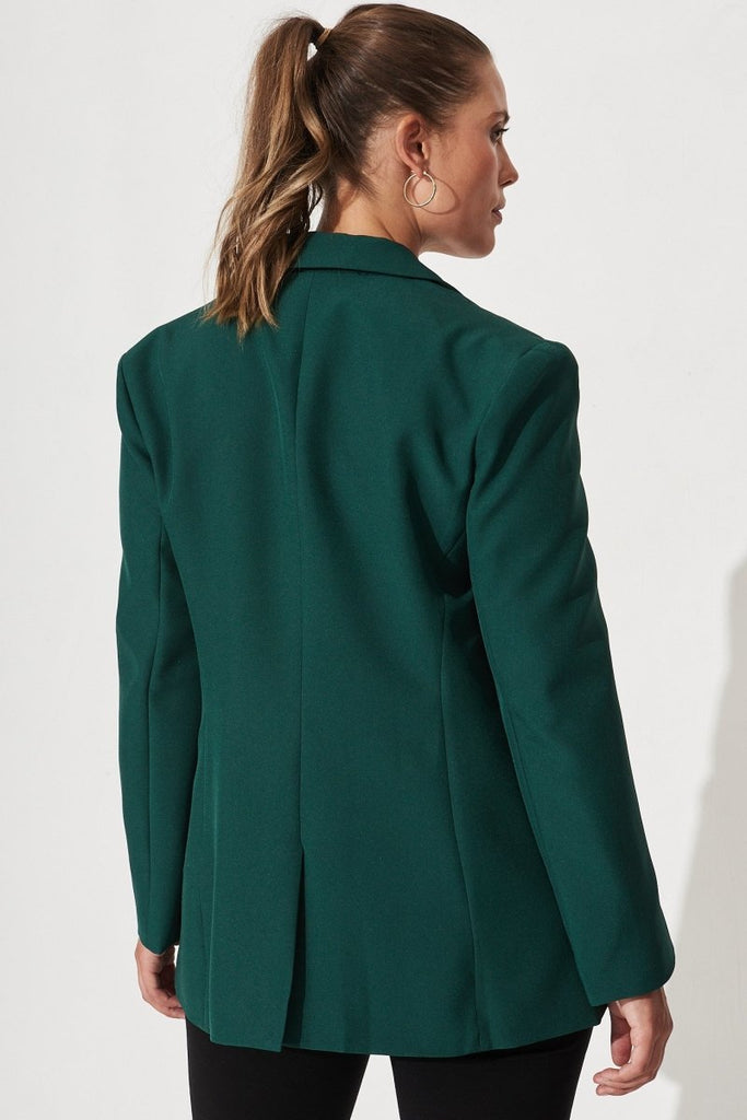 Bobbi Blazer In Green - St Frock (Dev)