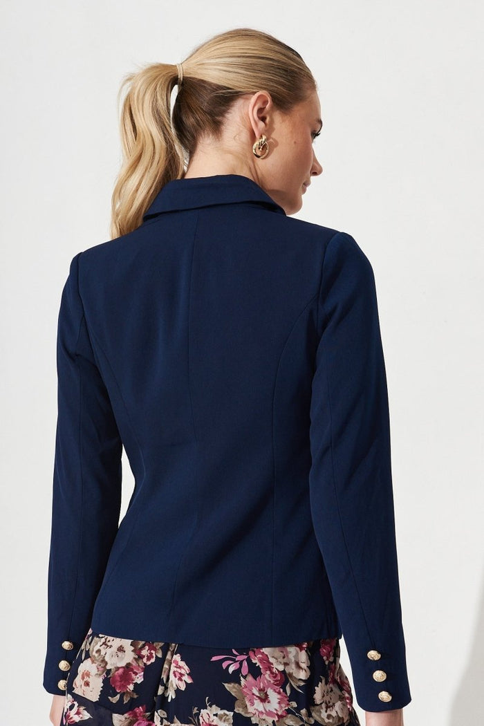 Christine Blazer In Navy - St Frock (Dev)