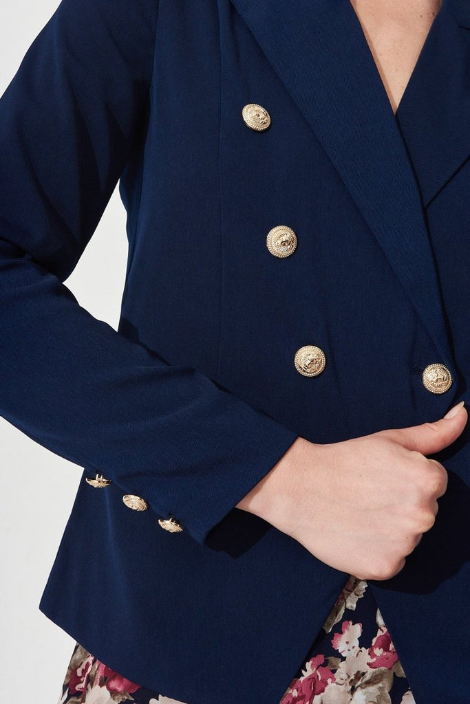 Christine Blazer In Navy - St Frock (Dev)