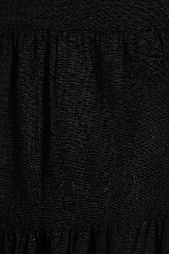 Agnes Shirt In Black - Fabric