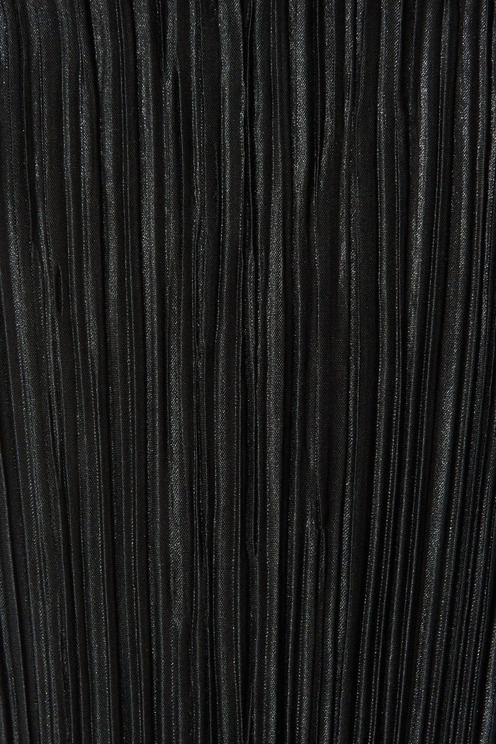 Harmony Pants In Black Plisse - Fabric