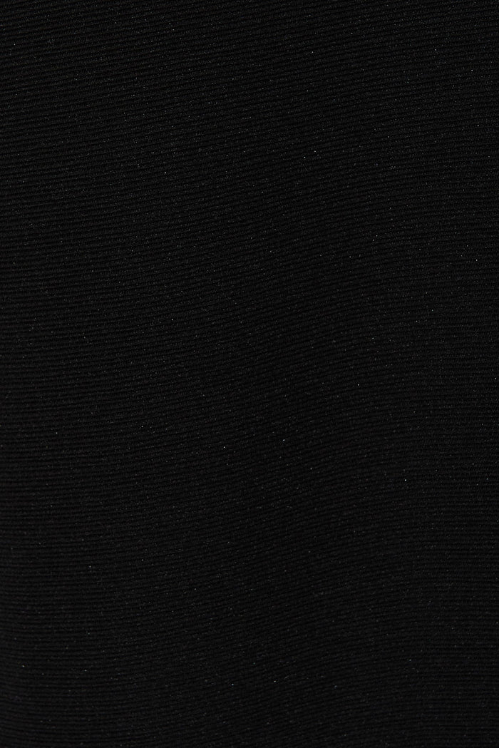 Paige Dress in Black - Fabric