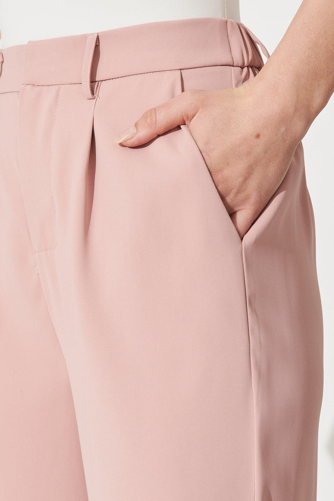 Elysse Pants in Blush - Detail