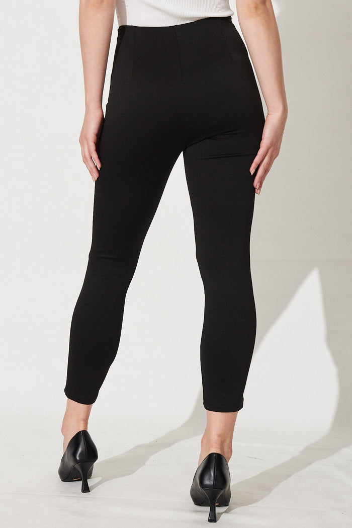 Sammy Stretch Pant In Black - Back