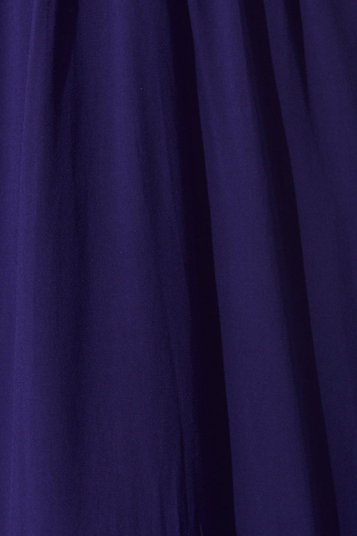 Shire Dress in Navy - Fabric