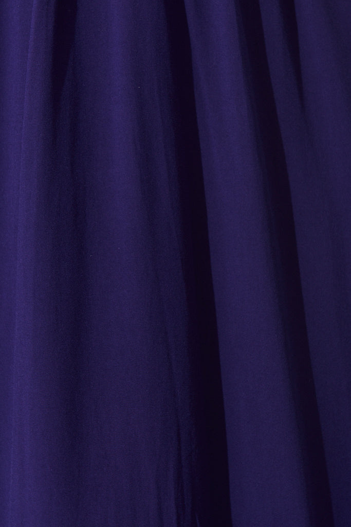 Shire Dress in Navy - Fabric
