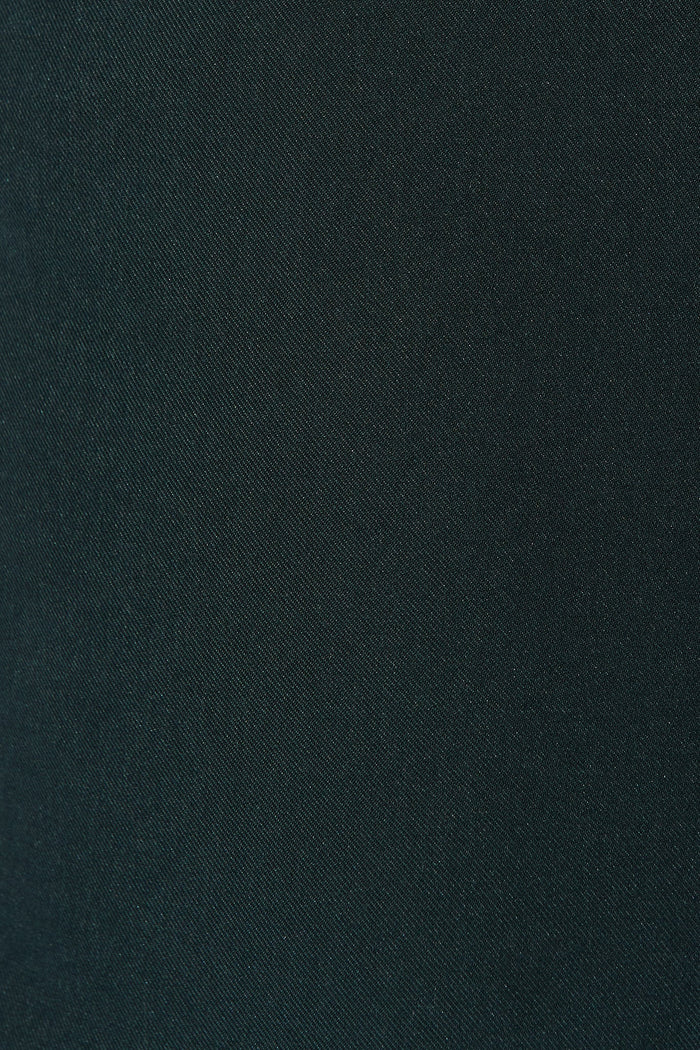 Marissa Wide Leg Pants in Emerald - Fabric